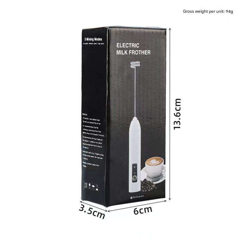 Electric Milk Frother & Coffee Beater (Handheld & Rechargeable)