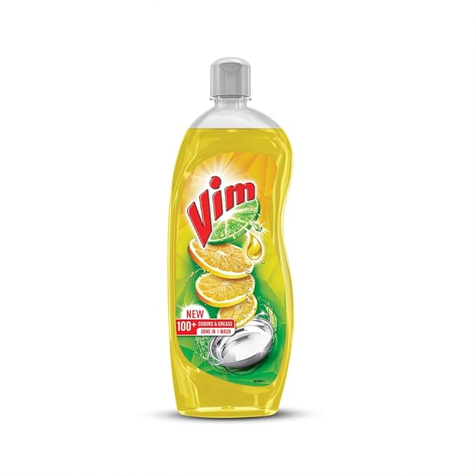 Vim Dishwash Liquid Gel Lemon,