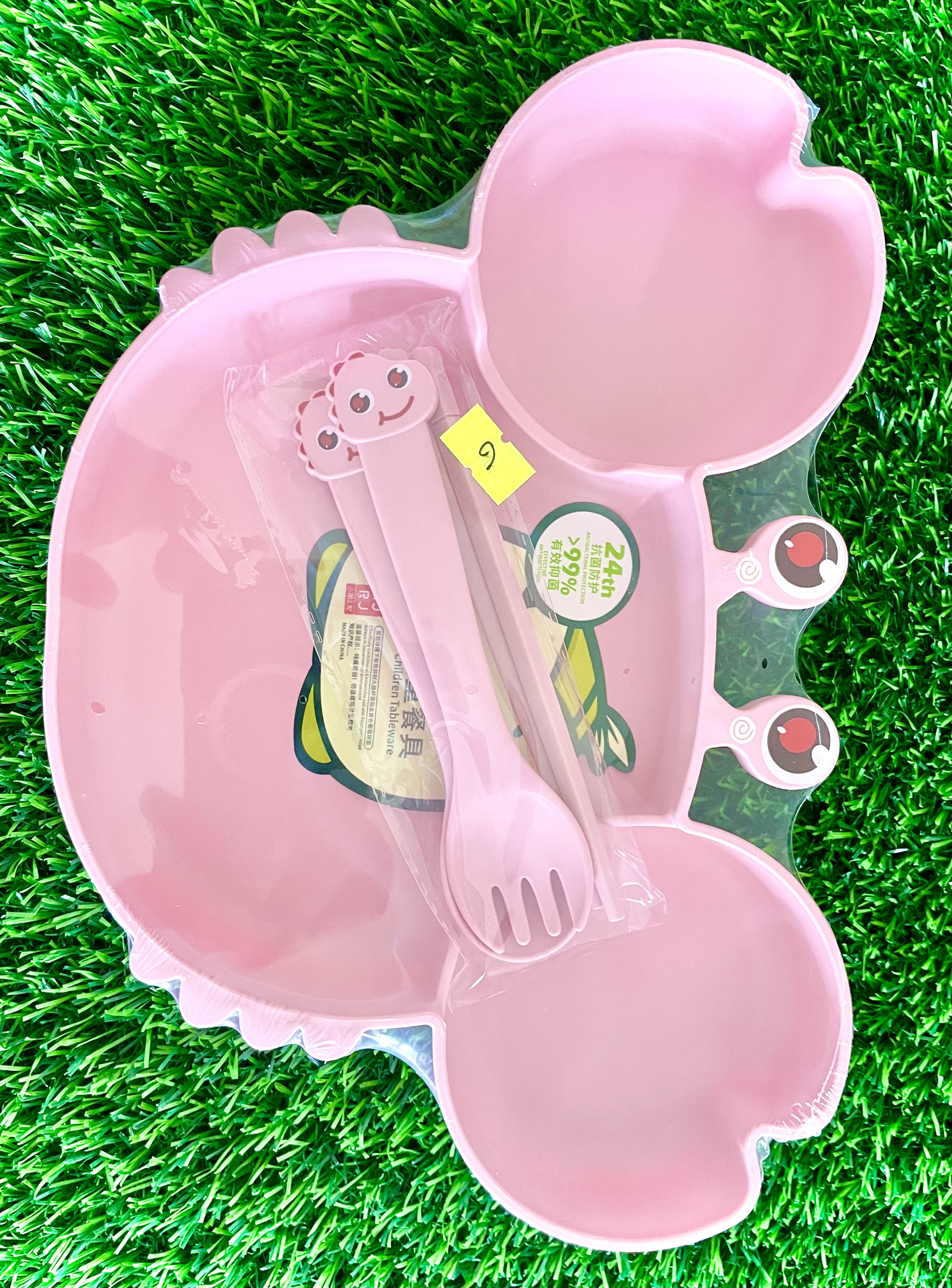 Silicone Baby Feeding Set Silicone Suction Bowl and Plate Baby Spoon and Fork with Straw Silicone